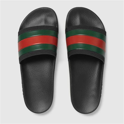 mens gucci flip flops size 12|men's gucci slides size 13.